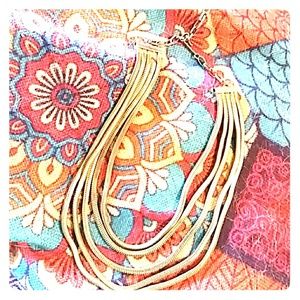 CORO Vintage signed layered necklace